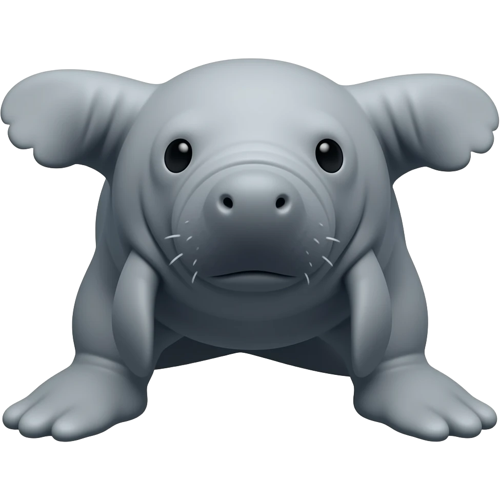 Manatee emoji