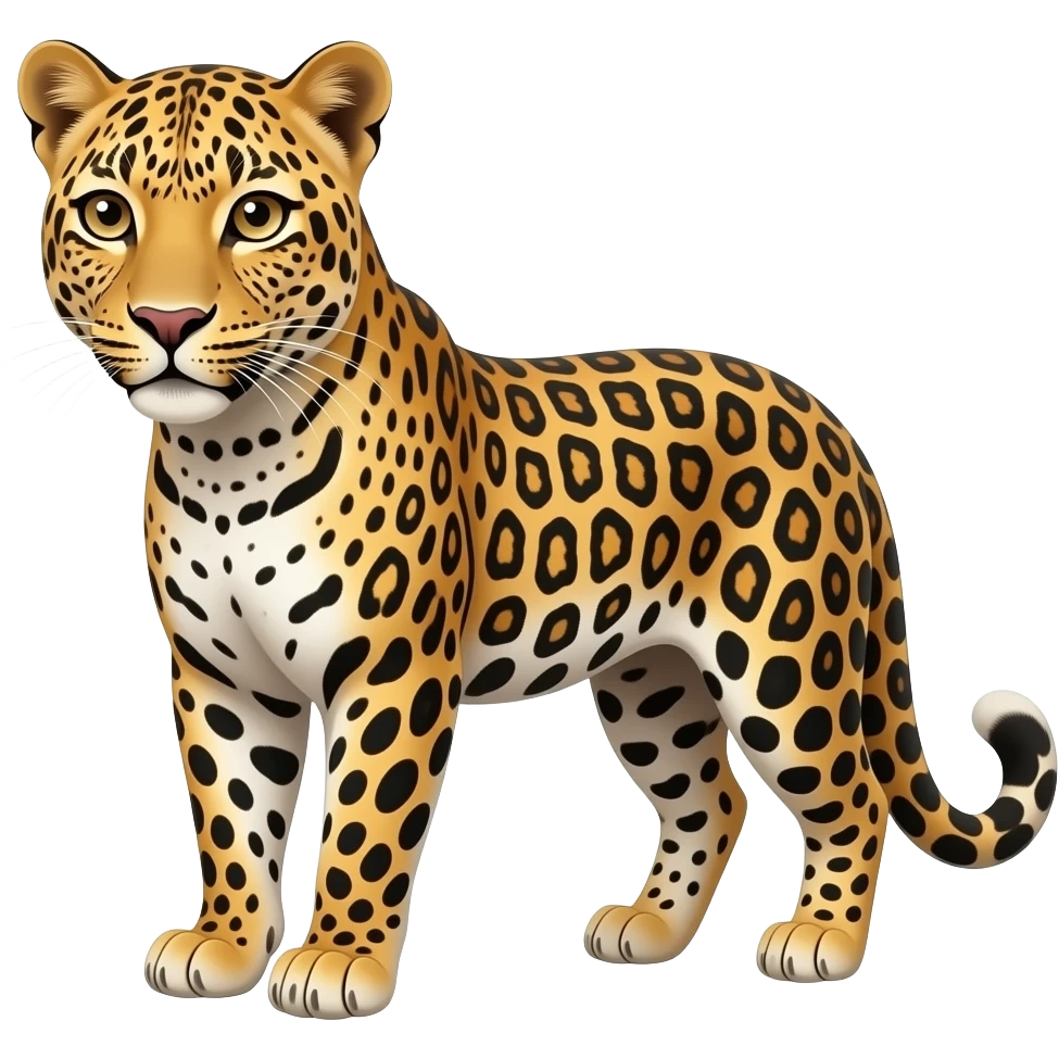 African leopard emoji