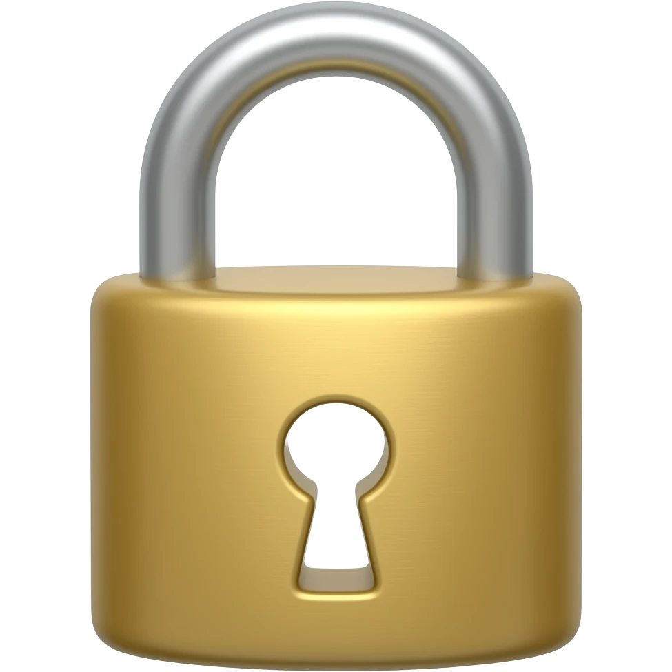 Lock emoji