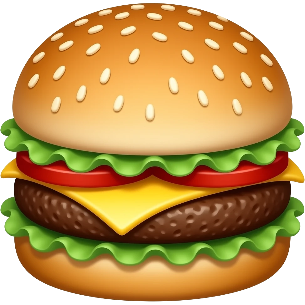 Cheeseburger emoji