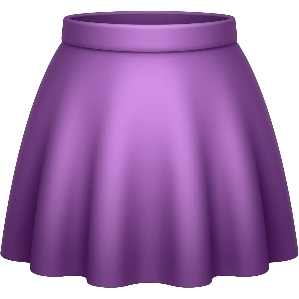 purple skirt emoji