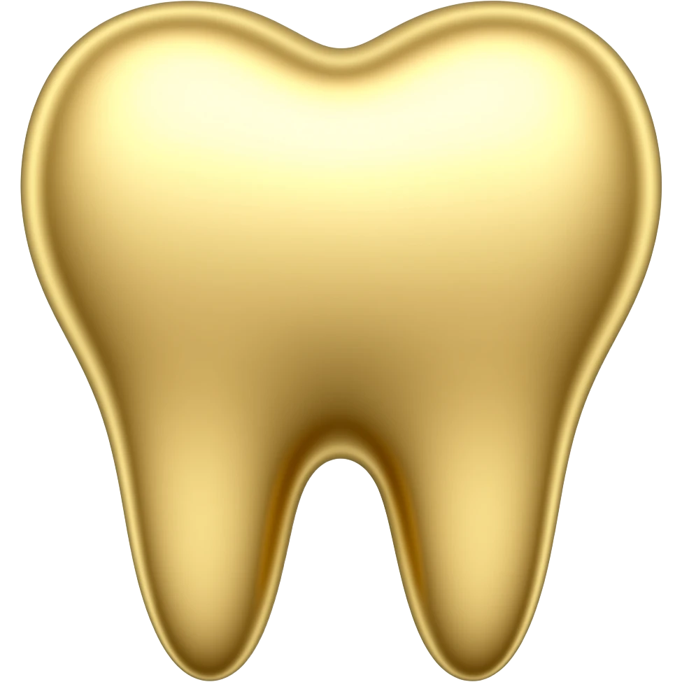 Gold tooth emoji