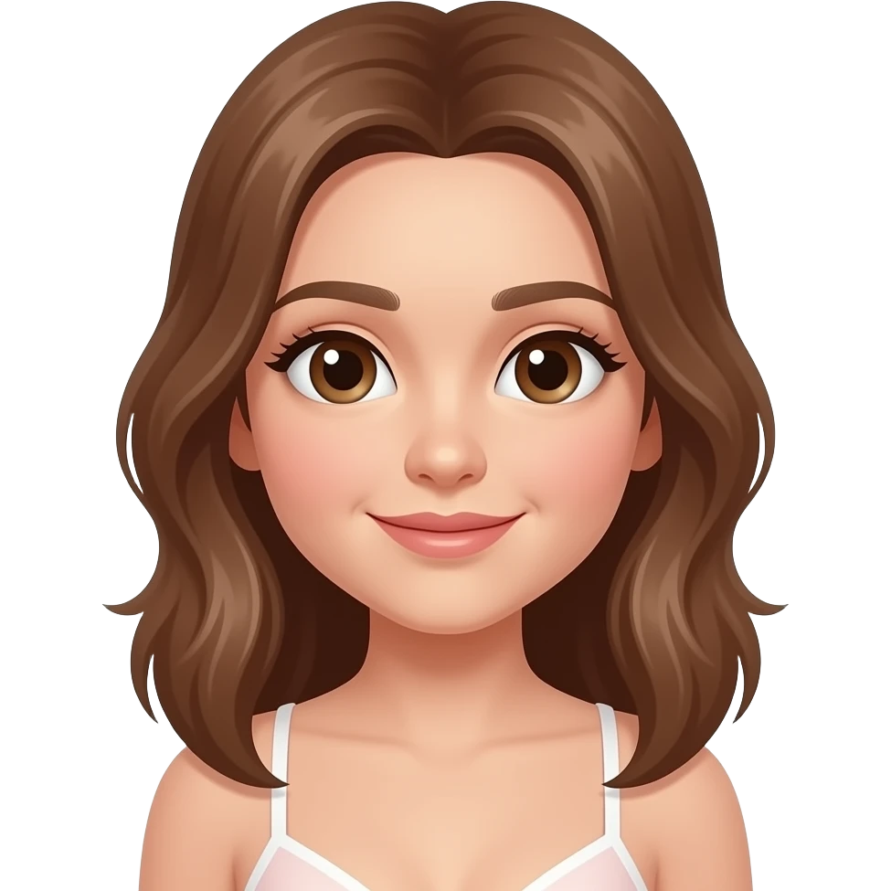 Girl with no bra emoji