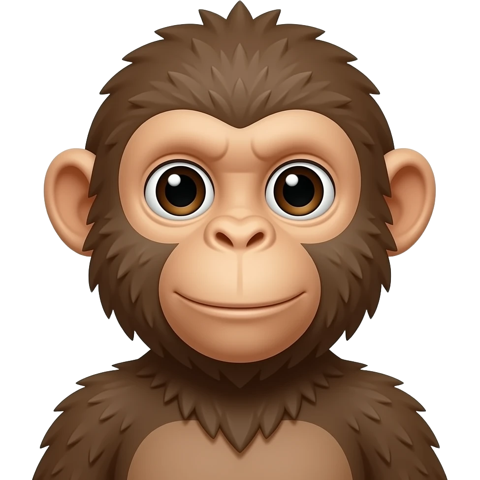humanoid monkey emoji