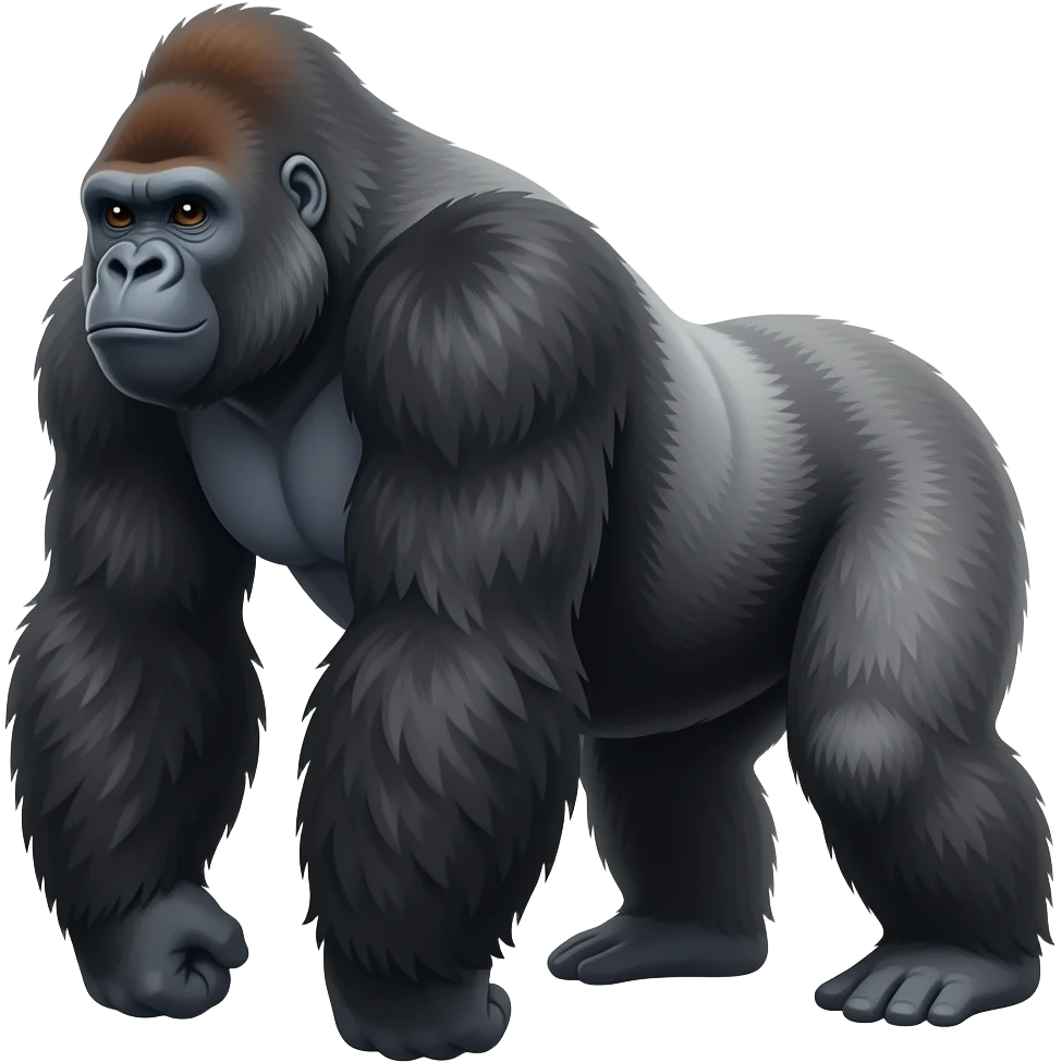 Giant gorilla emoji