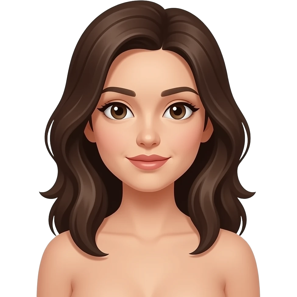 Woman, naked emoji