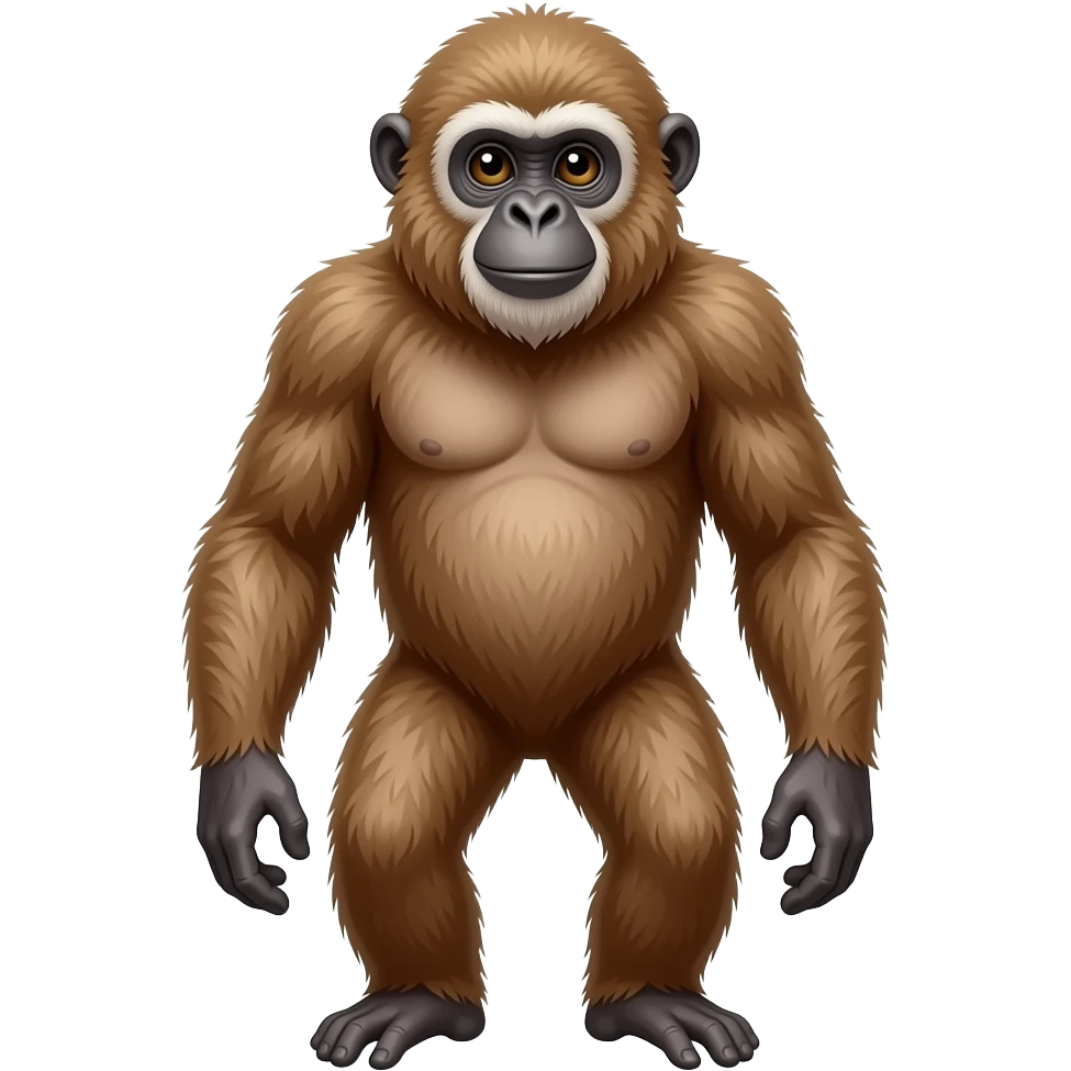 gibbon emoji realistic emoji