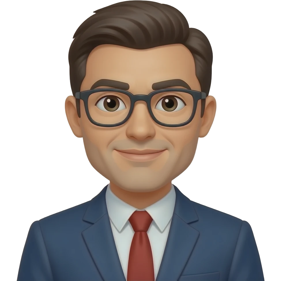 Racist man emoji