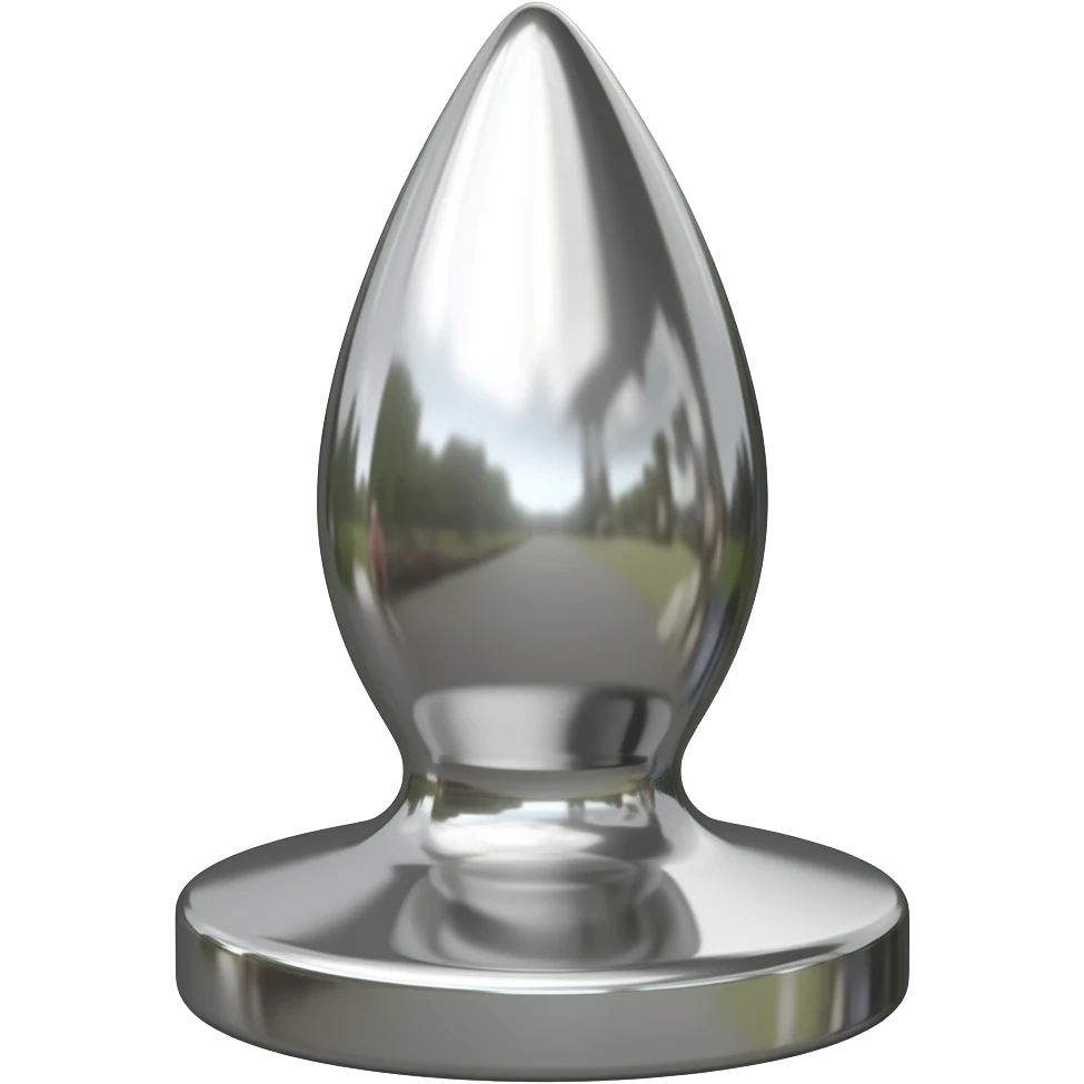 Metallic Buttplug emoji