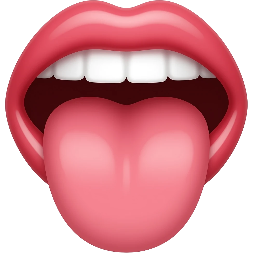 Tongue emoji