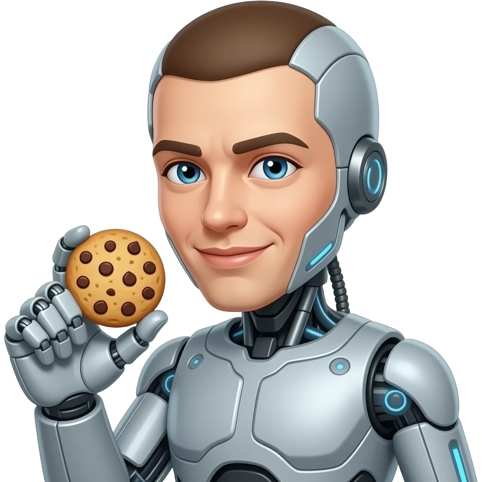 cyborgs and cookies emoji