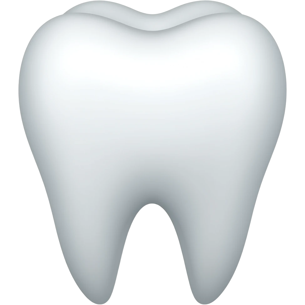 Tooth emoji