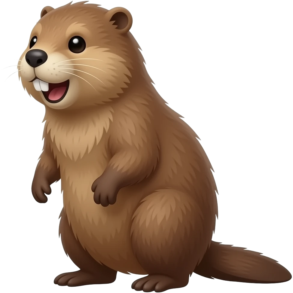 beaver emoji