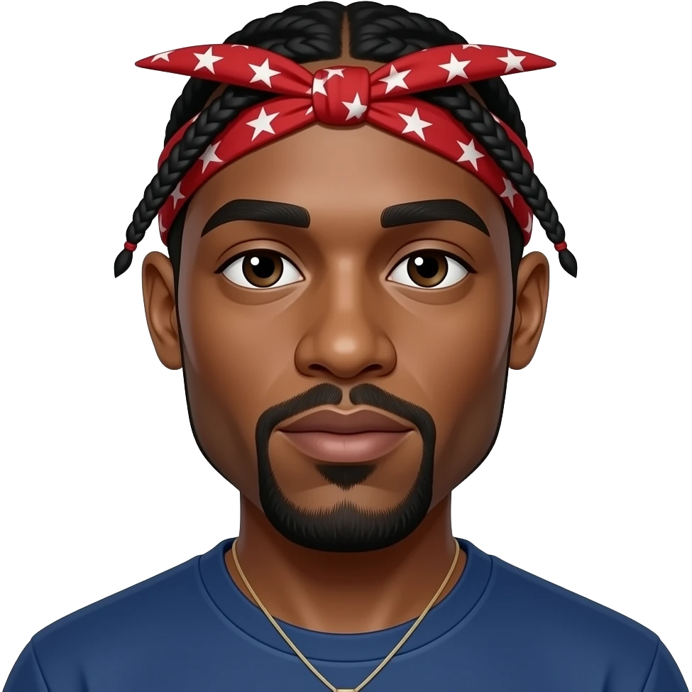 Tupac Shakur emoji