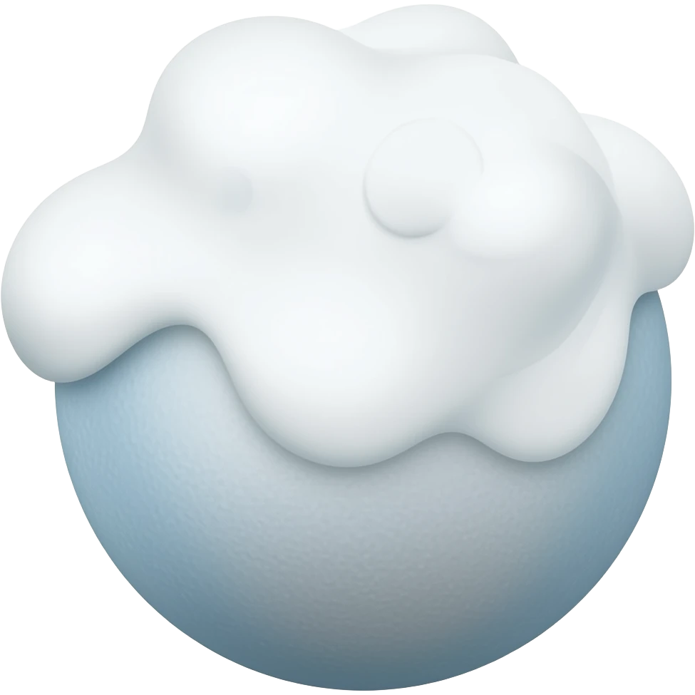 foam bath bomb shower emoji
