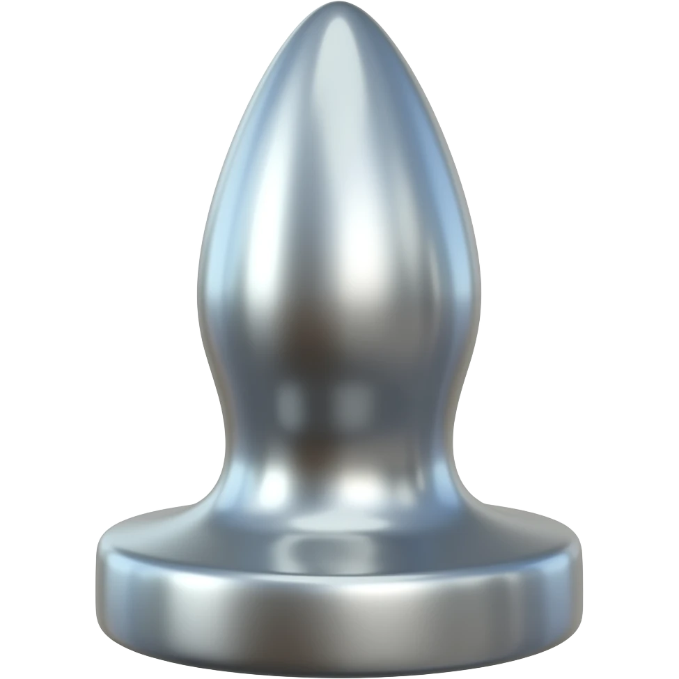 Metal Butt plug emoji