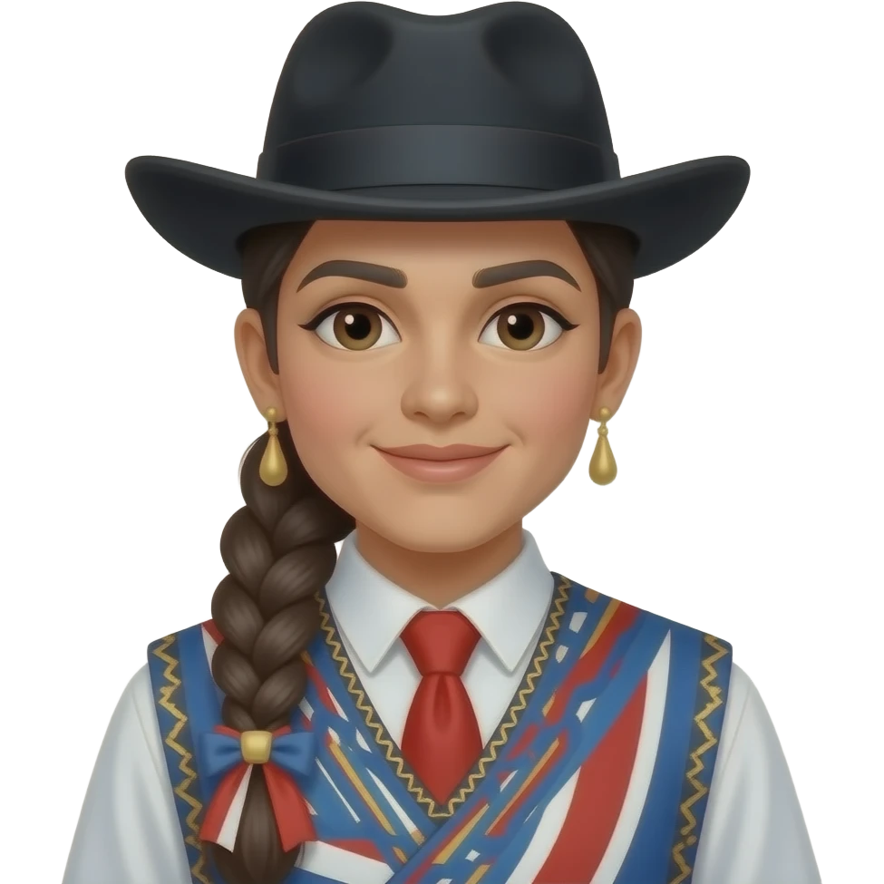 Bailarines de Cueca chilena emoji