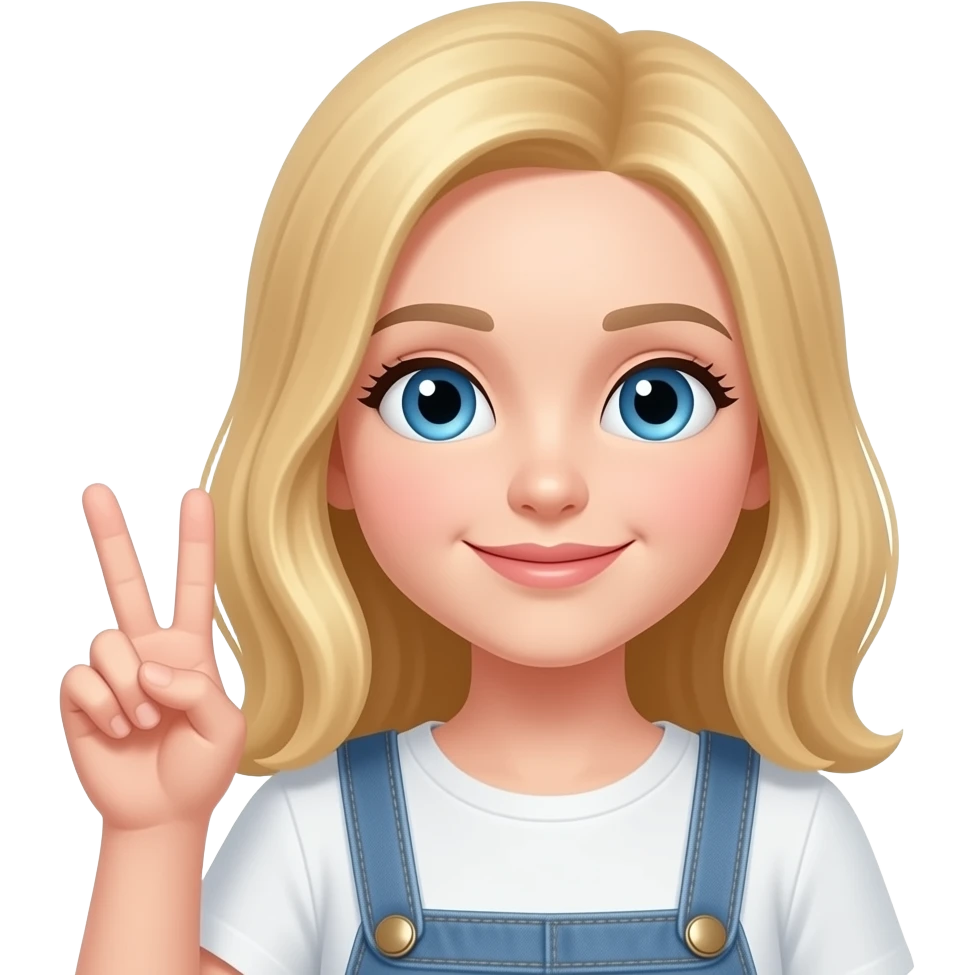 Clean girl kiz sarışın✌ emoji