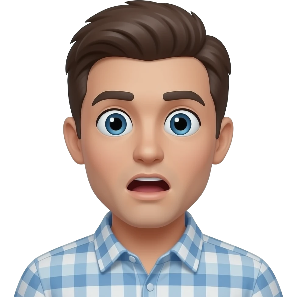 zaskoczona emoji