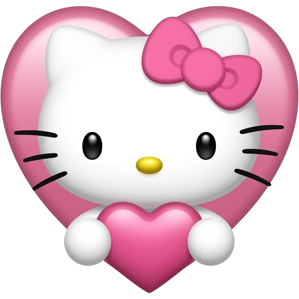 Hello Kitty 💗 emoji