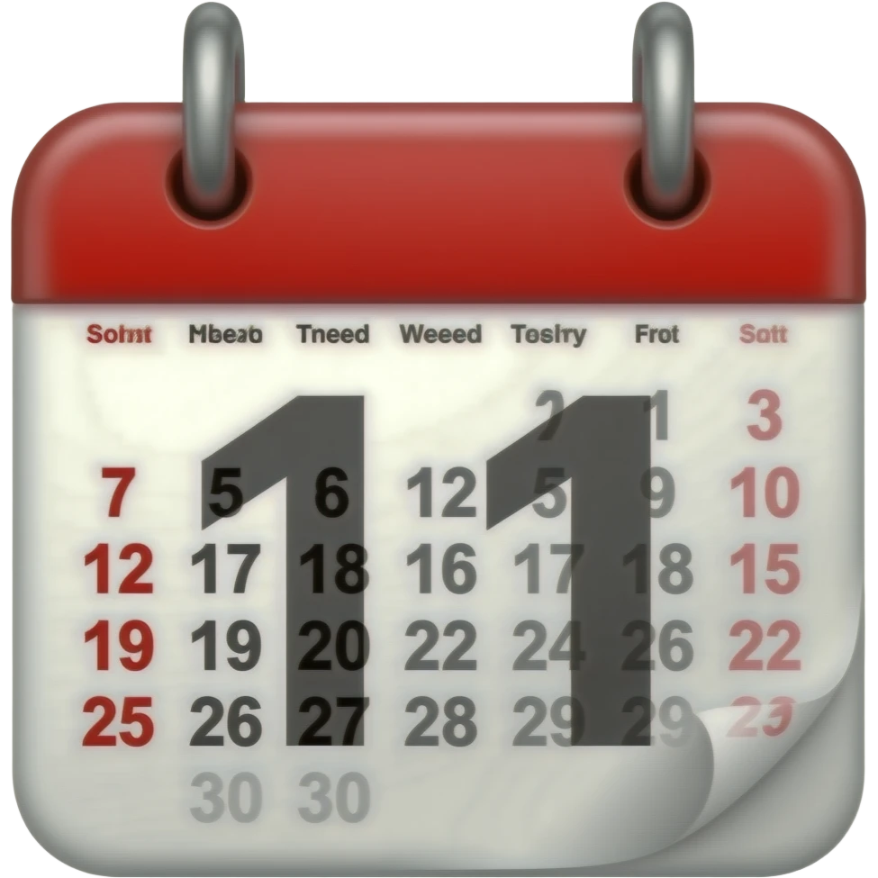 callendar emoji