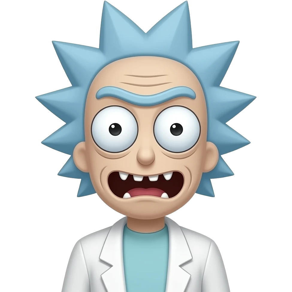 Evil morty emoji