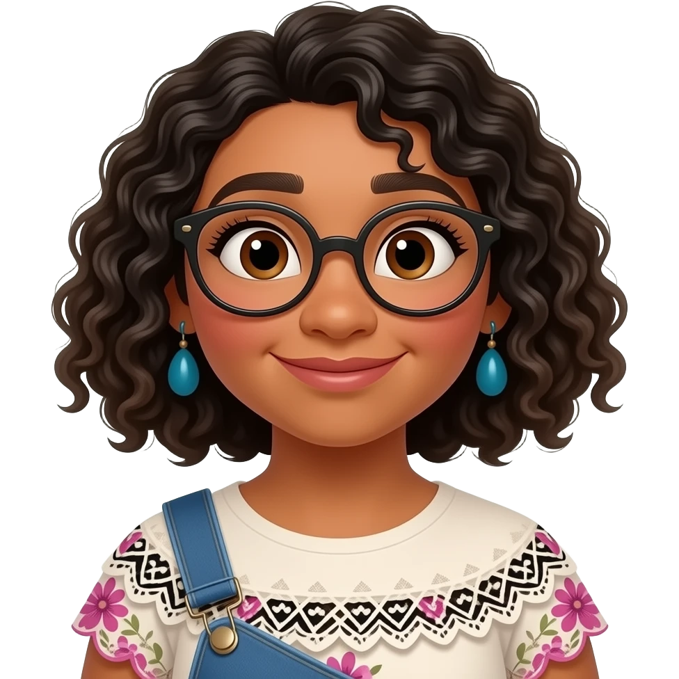 maribel with glasses encanto movie emoji