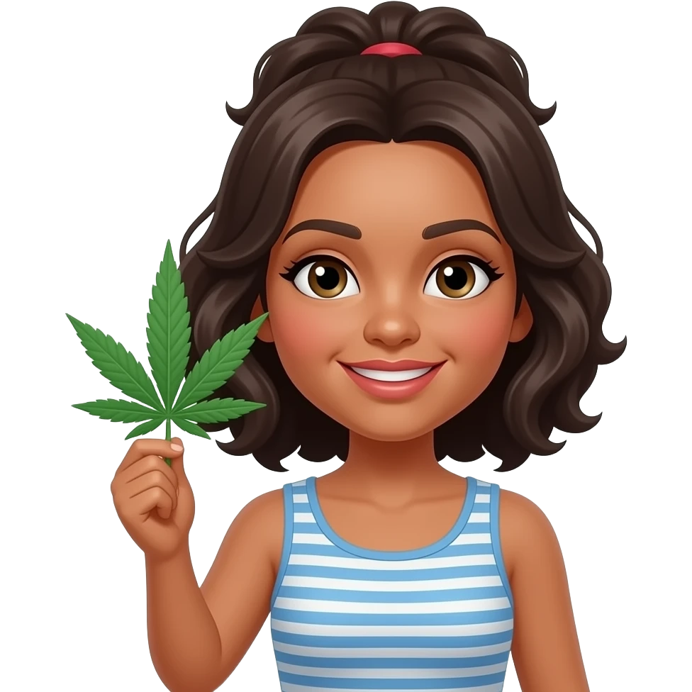 mel cannabis emoji