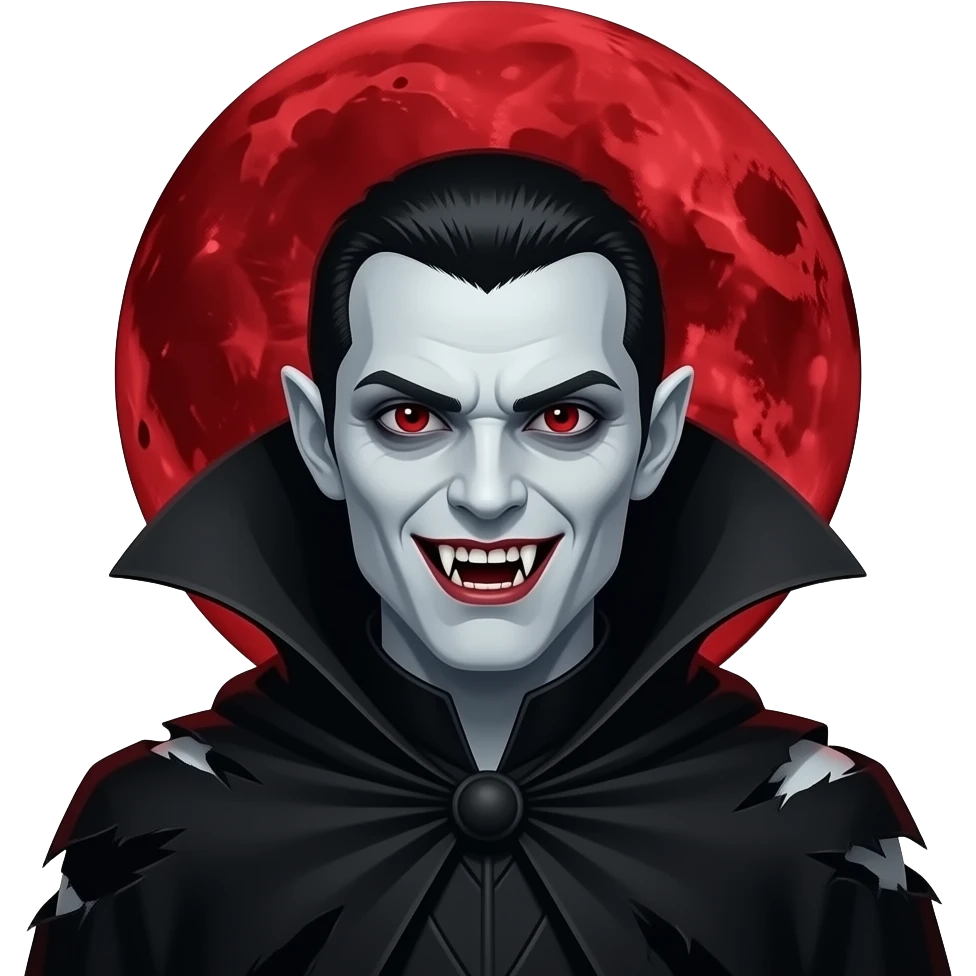 vampire drawing emoji