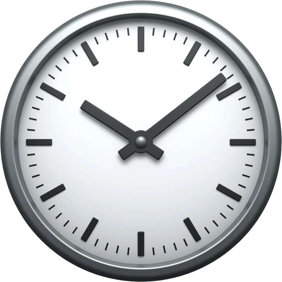 time emoji