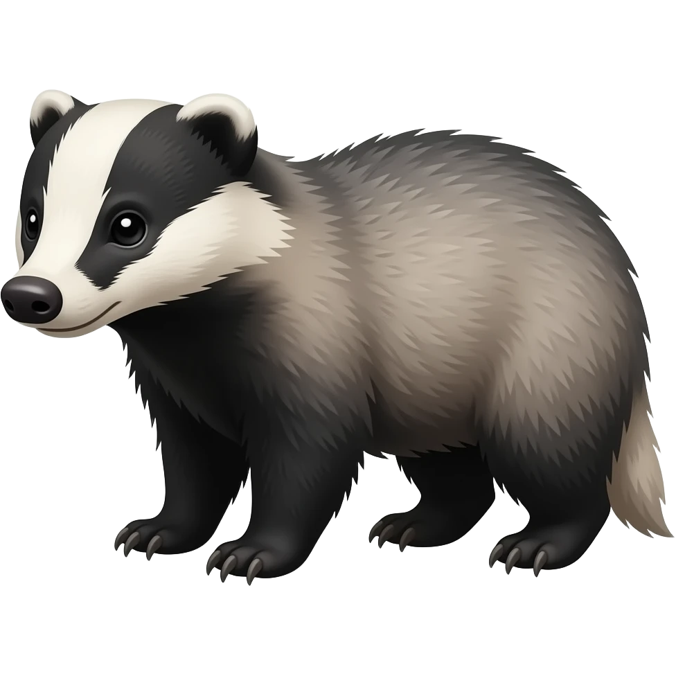American badger emoji