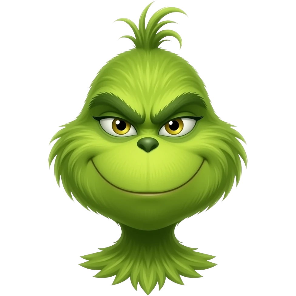 The Grinch emoji