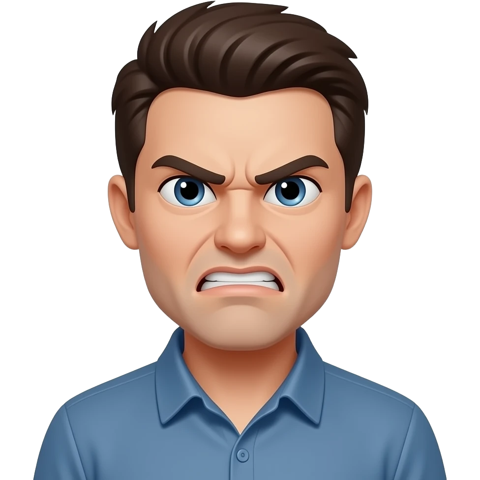 Angry emoji