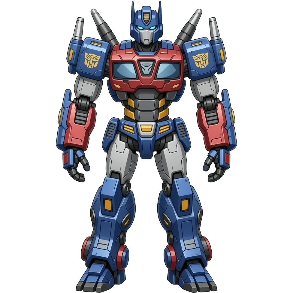 Futuristic Transformers-Spectrobes-Digimon-Medabots-Fakémon-Hybrid-creature emoji