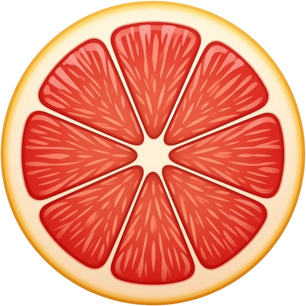 grapefruit emoji