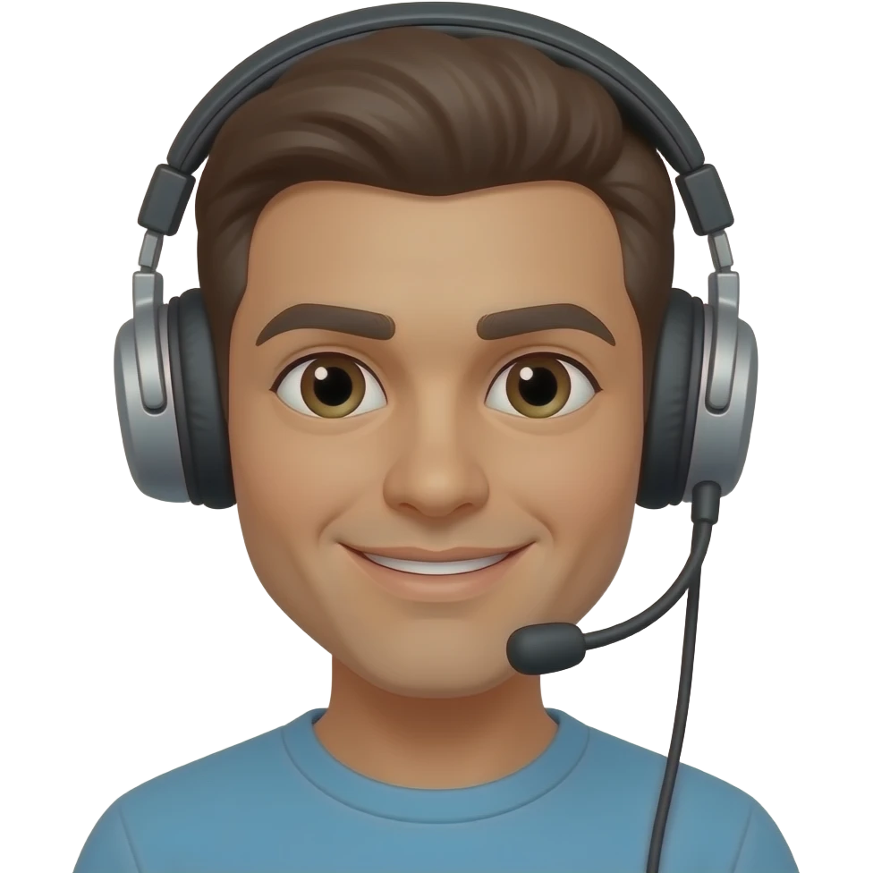 Guitarists with Headphones, 1 person emoji