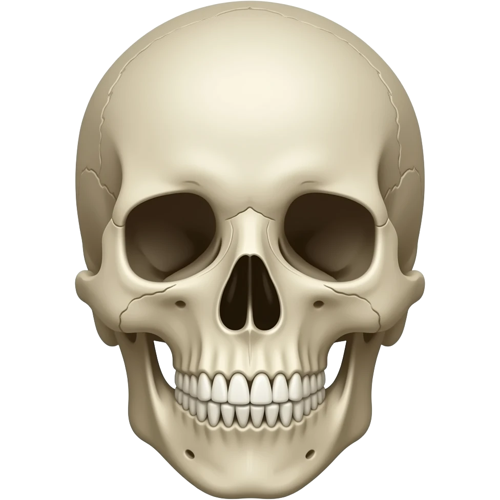 skull face emoji