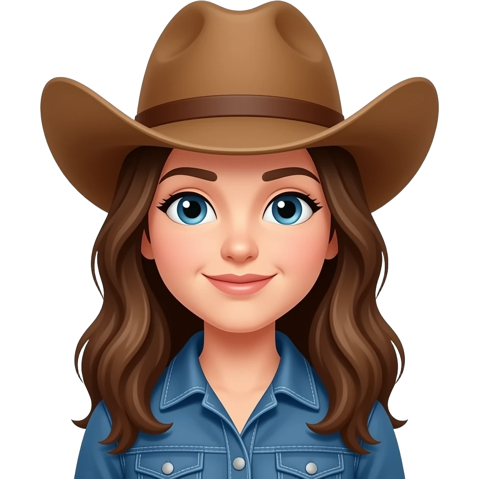Cowgirl emoji