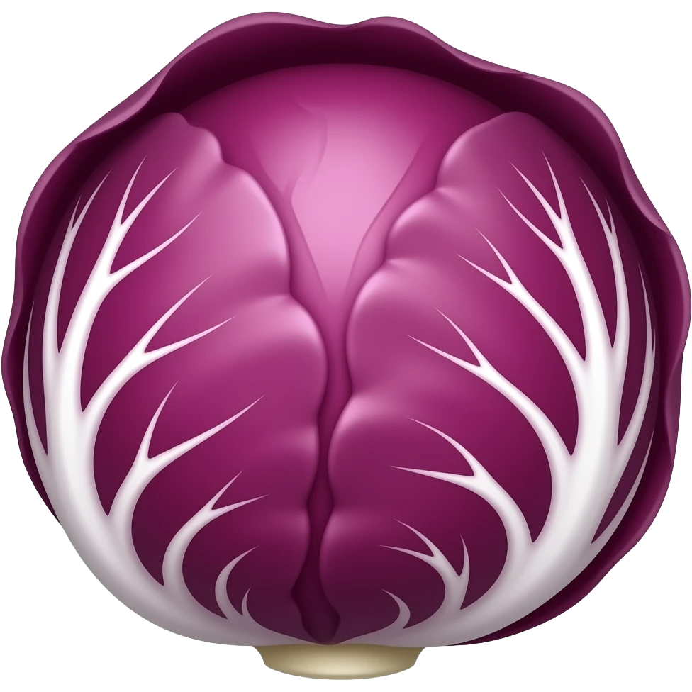red cabbage emoji