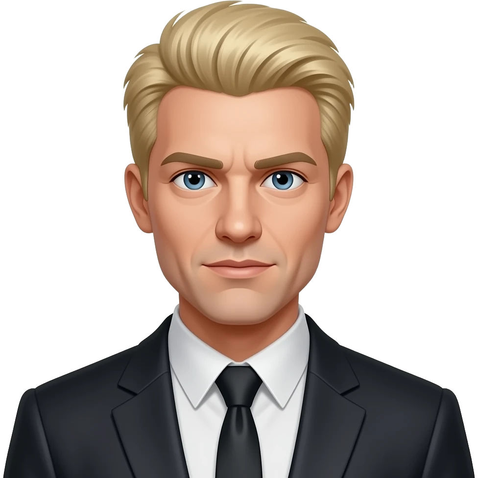 Killer is NOT blonde emoji