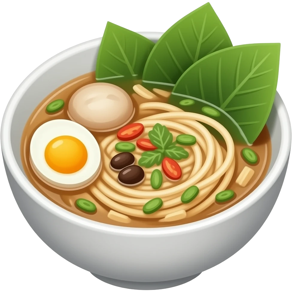 bát phở emoji