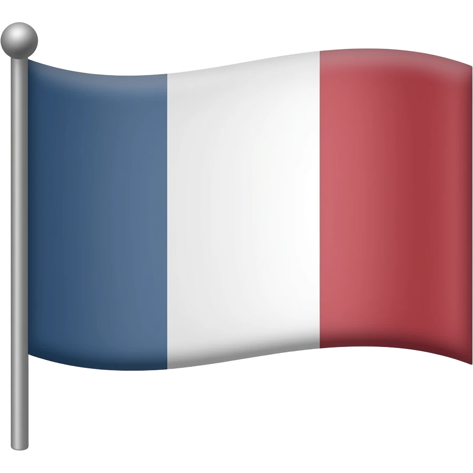 Cylinder shape flag emoji