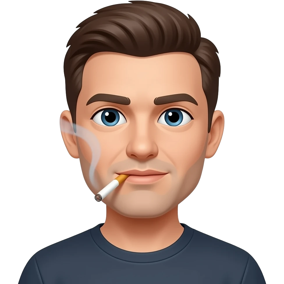 make someone smoke out of this emoji