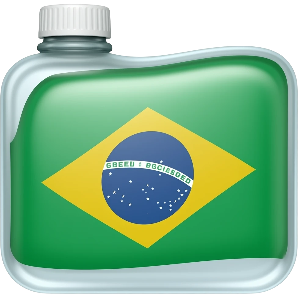 Un emoji représentant une bouteille de brasil emoji