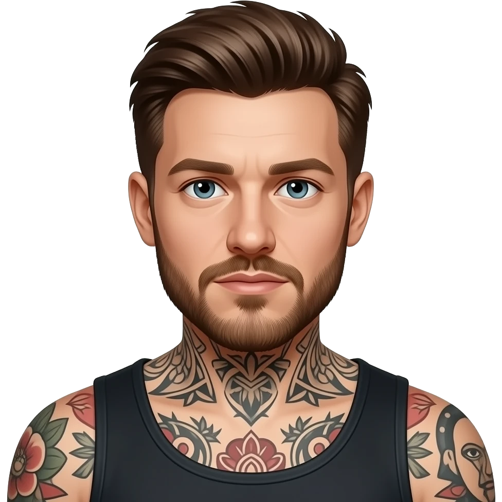 RonanEwan full Tattoo emoji