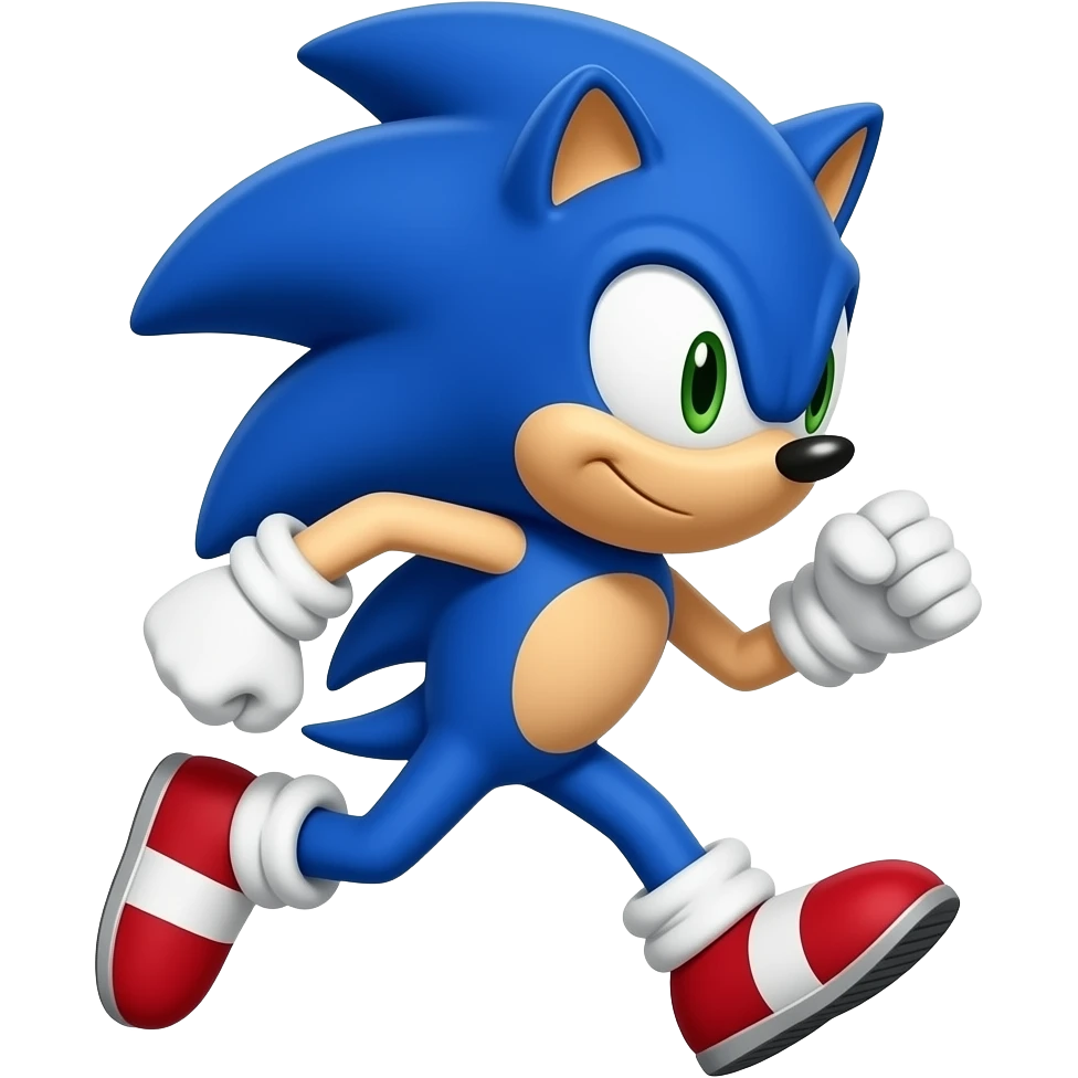 Sonic the hedgehog emoji