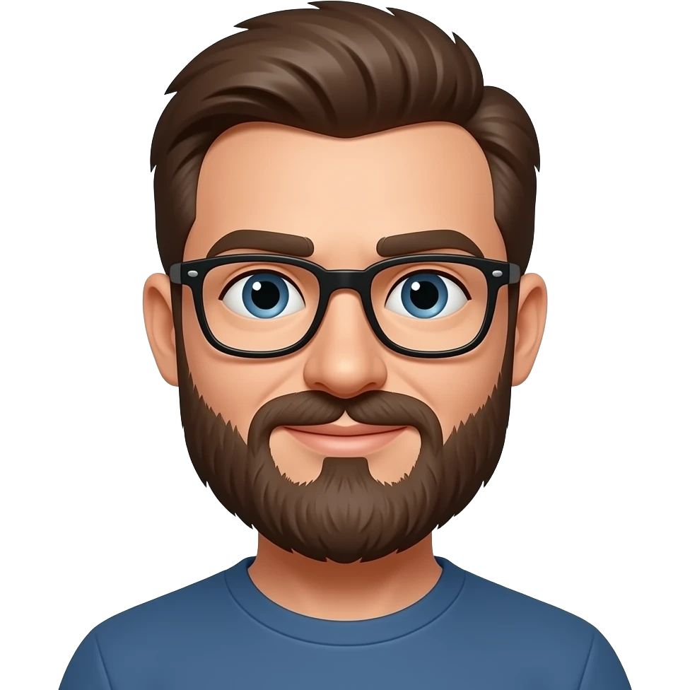beared man emoji