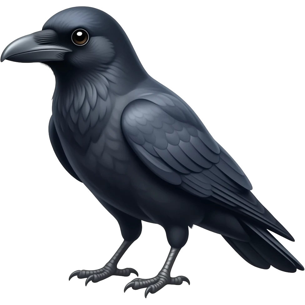 crow emoji