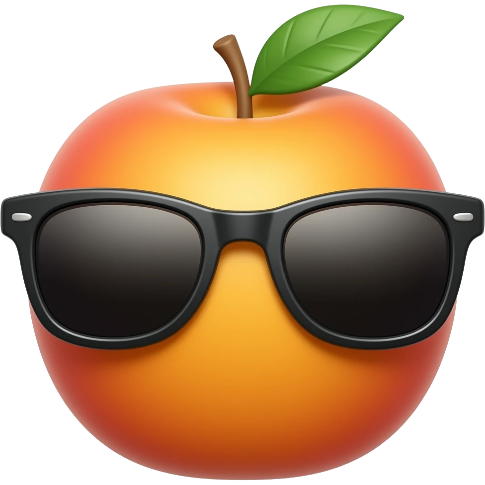 Fruits with Sunglasses emoji
