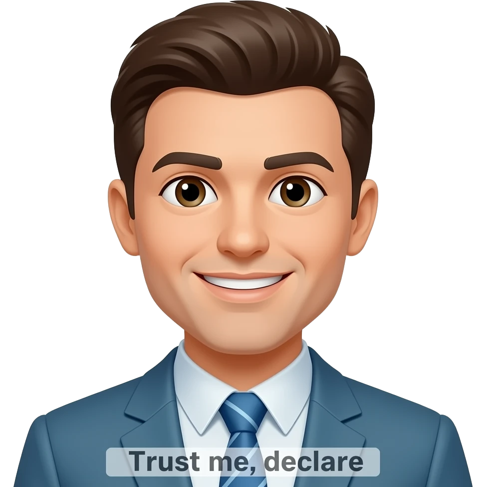Trust me,declare emoji